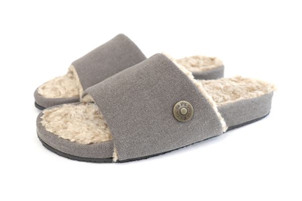 Josh Slider Slipper in Stone